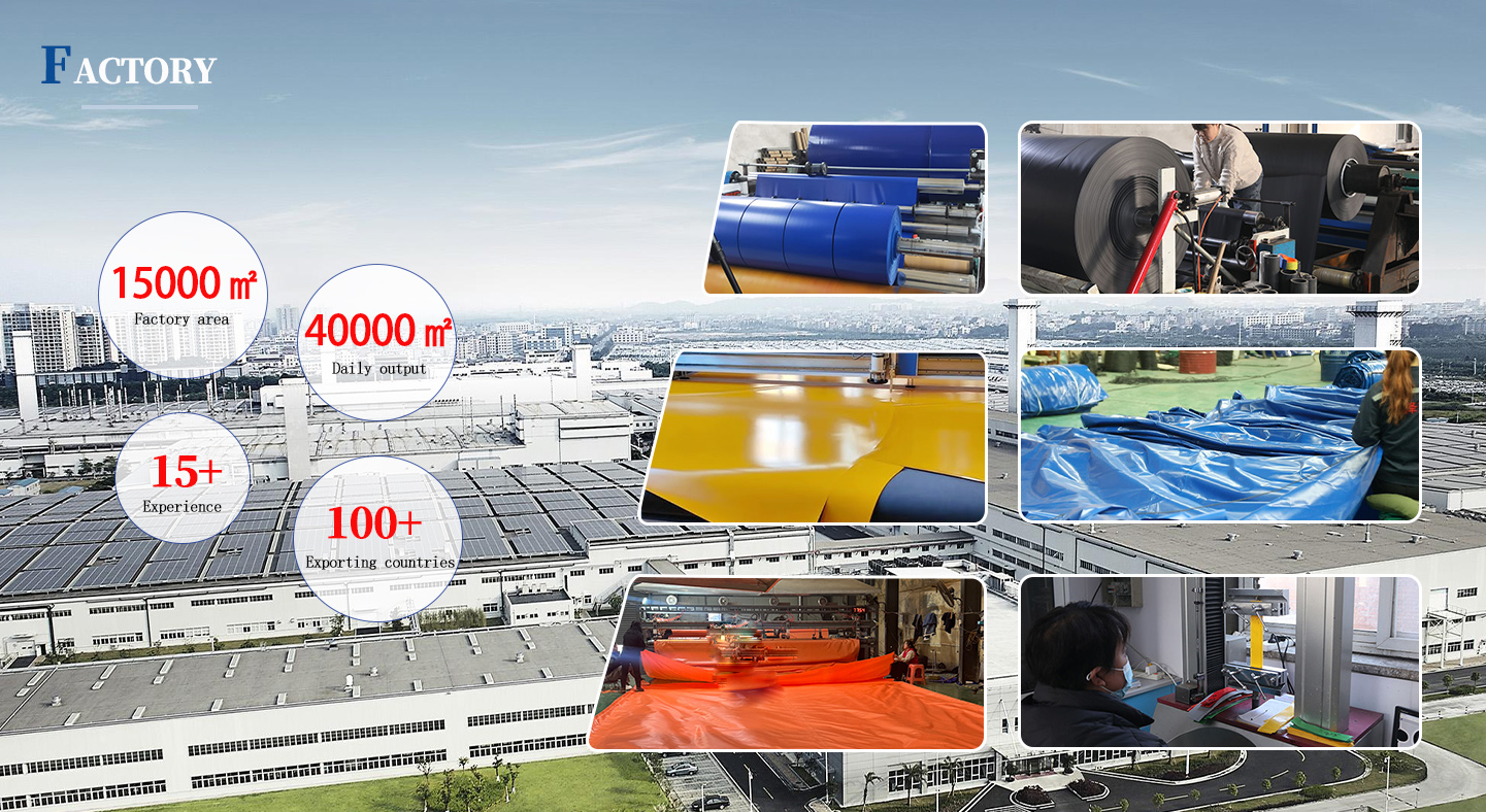 Heavy Duty Waterproof PVC Coated Tarpaulin Supplier professional manufacturer
